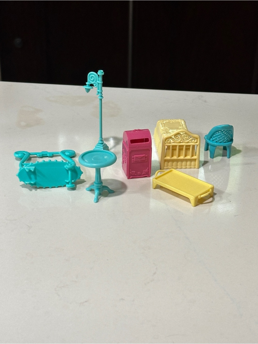 Fisher Price Sweet Treats Vintage Collection Miniature Dollhouse Furniture Lot